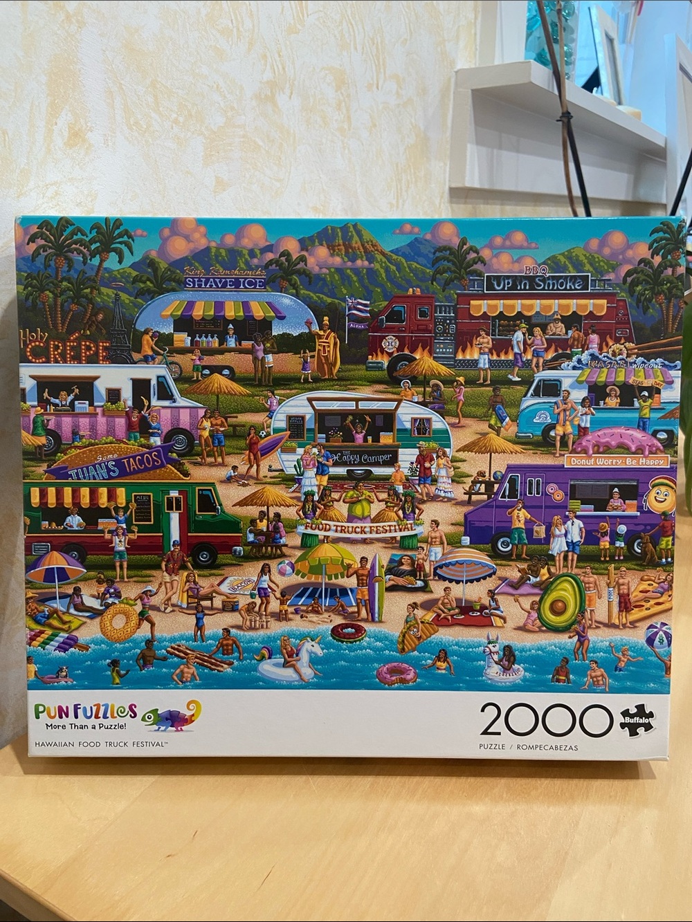Buffalo Hawaiian Food Truck Festival - 2000 Piece Puzzle